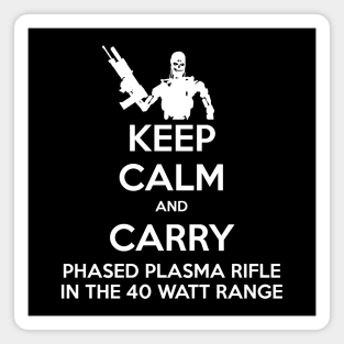 Keep Calm and Carry Phased Plasma Magnet